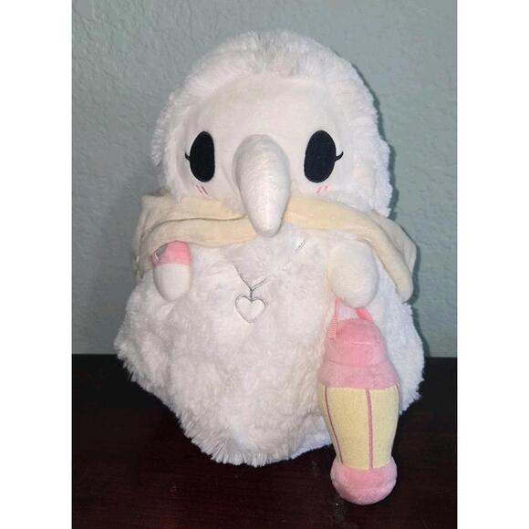 SQUISHABLE PLAGUE DOCTOR NURSE 10” PLUSH GOTH VICTORIAN KAWAII - Picture 1 of 9
